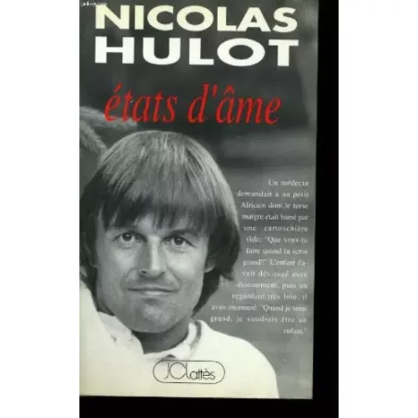 Etats D'ame - Nicolas Hulot-image