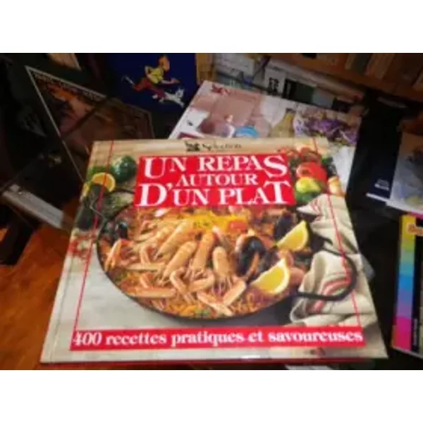 Un Repas Autour D'un Plat : 400 Recetes Pratiques Et Savoureuses - Collectif-image