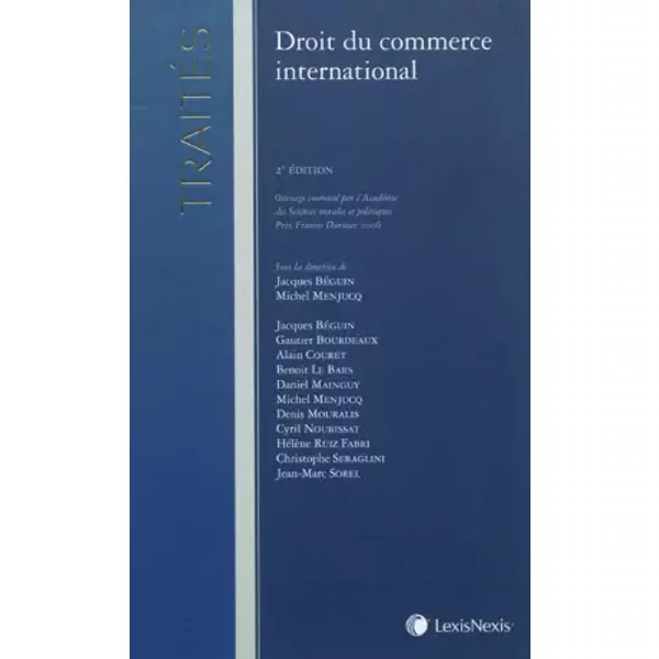 Droit du commerce international - Michel Menjucq, Jean-Marc Béguin, Collectif