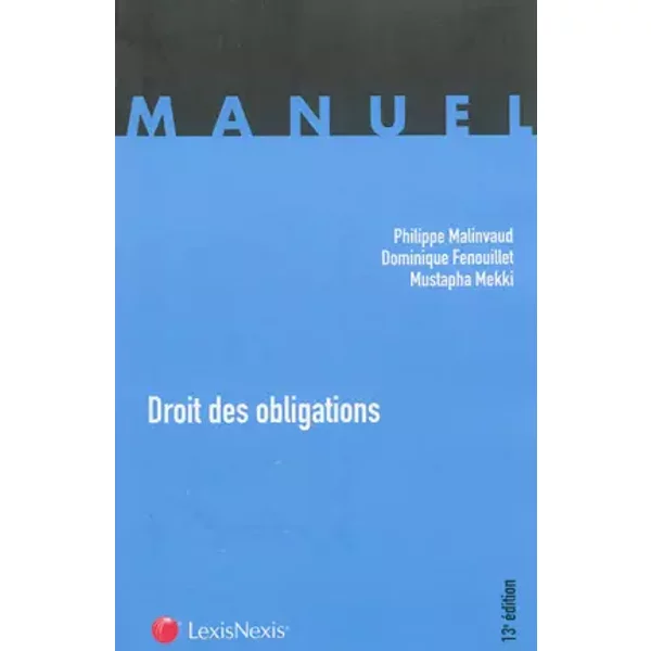 Droit Des Obligations - Mustapha Mekki, Dominique Fenouillet Et Philippe Malinvaud-image