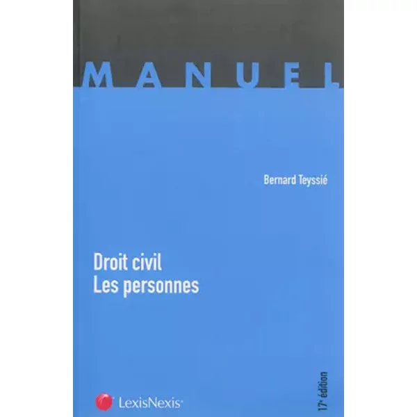 Droit Civil : Les Personnes - Bernard Teyssié-image