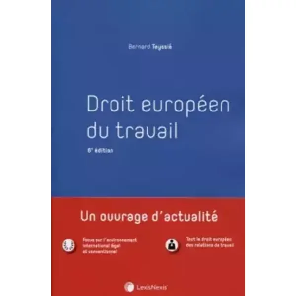 droit europeen du travail - Bernard Teyssié