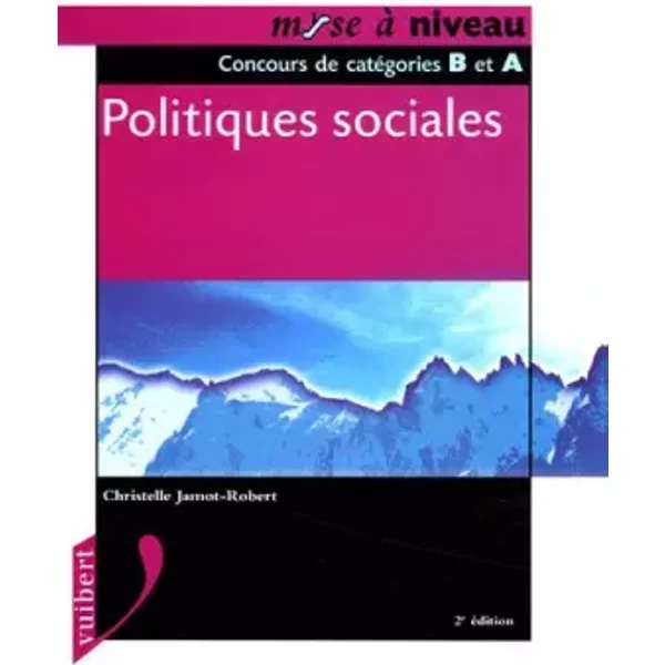 Politiques Sociales : Concours De CatéGories B Et A - Christelle Jamot-Robert-image