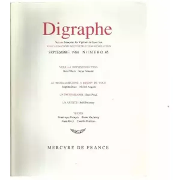 Revue digraphe n45 032197