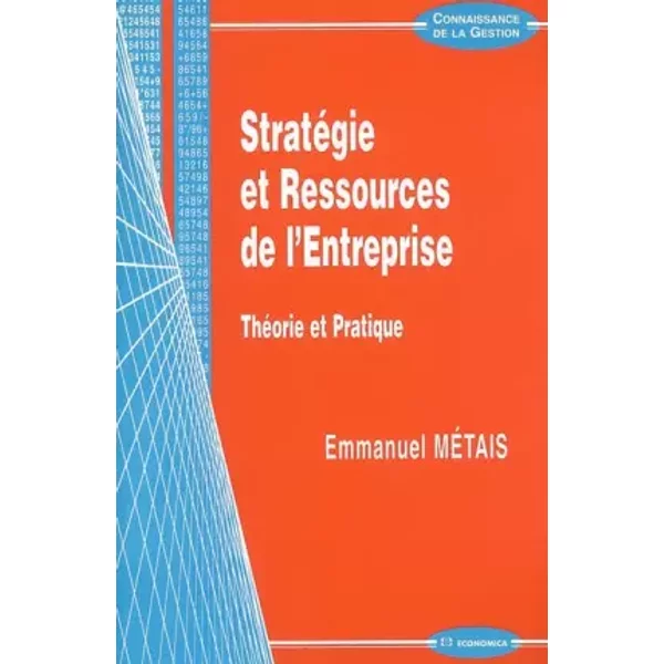 Stratégie et ressources de l'entreprise : Théorie et pratique - Emmanuel Métais