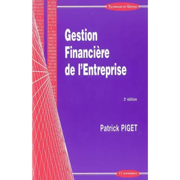 Gestion FinancièRe De L'entreprise - Patrick Piget-image