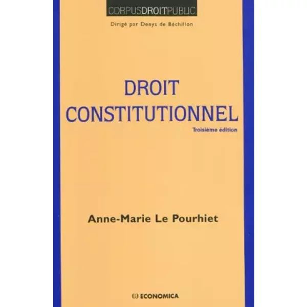 Droit Constitutionnel - Anne-Marie Le Pourhiet-image