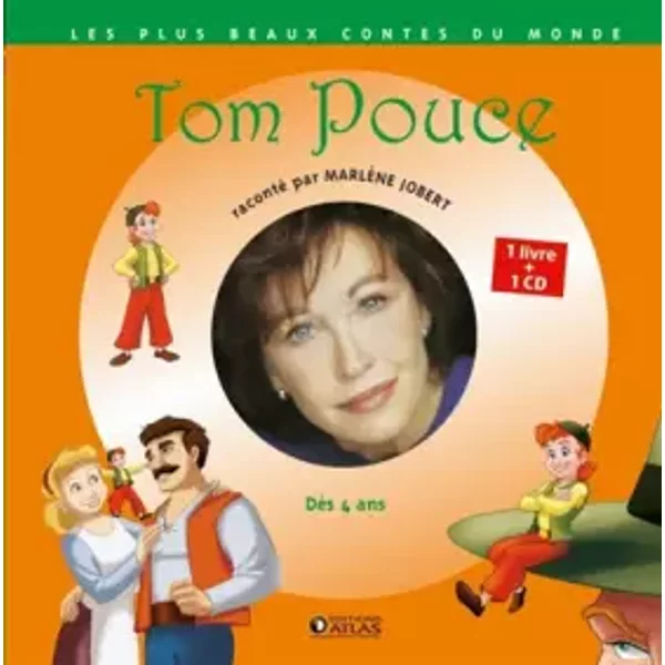 Tom Pouce (1CD Audio) - MarlèNe Jobert-image