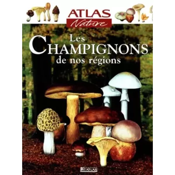 Atlas Nature : Les Champignons - Collectif-image