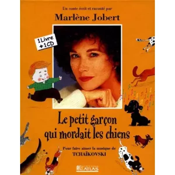 Le Petit GarçOn Qui Mordait Les Chiens. Pour Faire Aimer La Musique De TchaïKovski, Coffret Livre Et CD Audio - MarlèNe Jobert-image