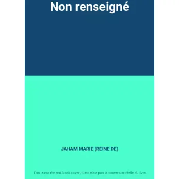 Non Renseigné - Jaham Marie (Reine De)-image