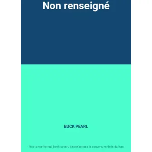 Non renseigné - BUCK PEARL