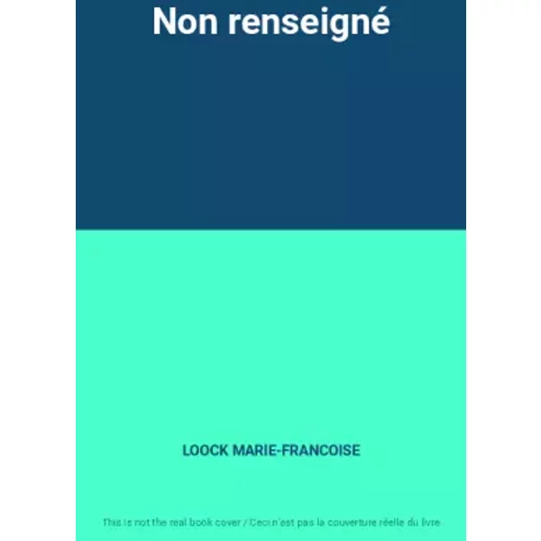 Non Renseigné - Loock MARIE-FRANCOISE-image