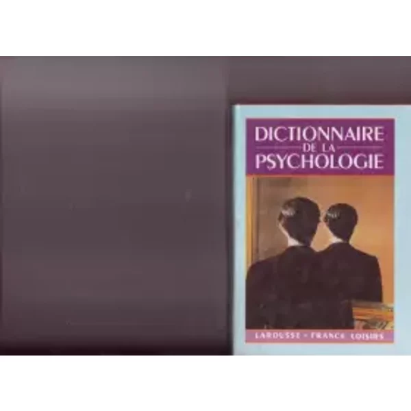 Dictionnaire DE LA Psychologie-image
