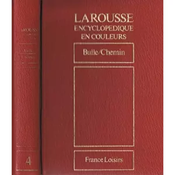Larousse EncyclopéDique Tome 4: Bulle / Chemin - Larousse-image