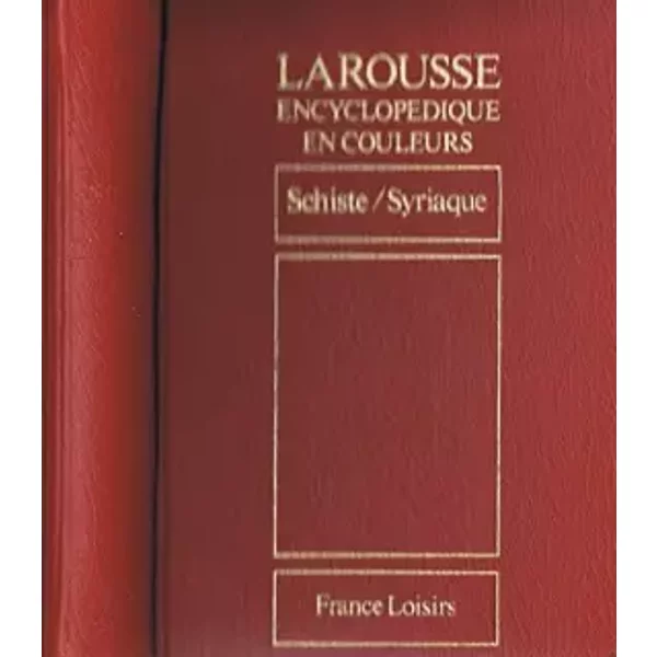 Larousse EncyclopéDique En Couleurs Tome 20 Schiste / Syriaque - Larousse-image