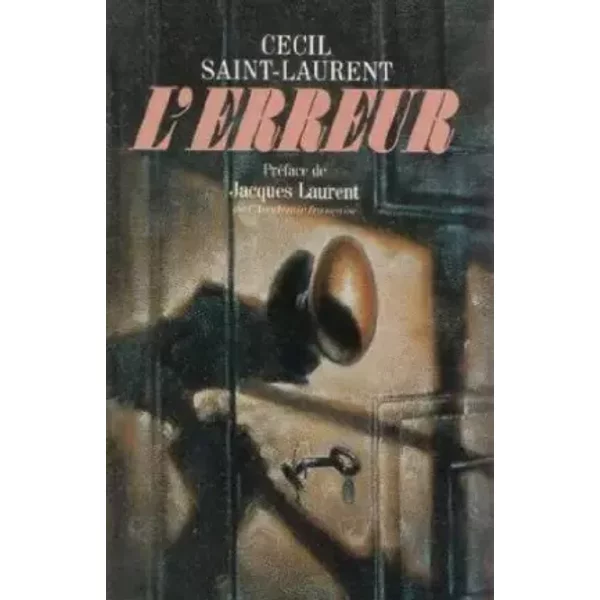 L'erreur - Cecil Saint Laurent-image