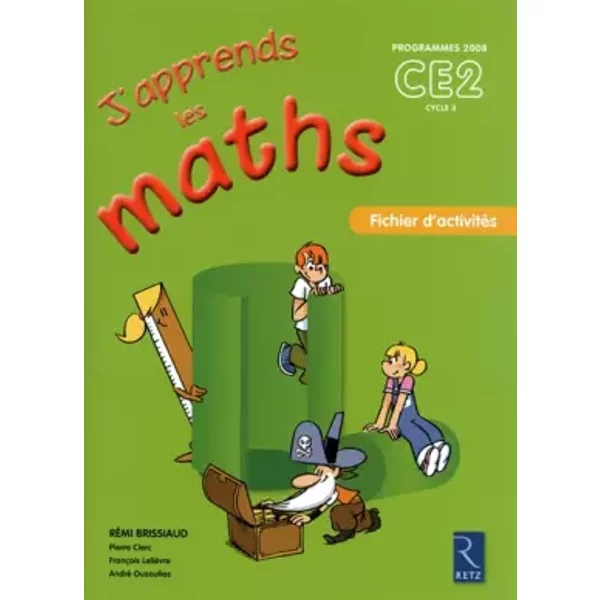 J'apprends Les Maths CE2 - Pierre Clerc, FrançOis LelièVre, André Ouzoulias, RéMi Brissiaud, RéMi Brissiaud-image