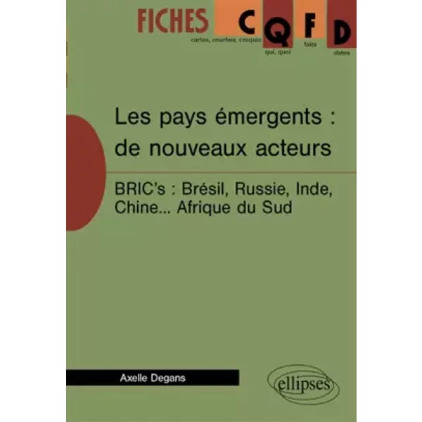 Les Pays éMergents : Les Nouveaux Acteurs - Collectif-image