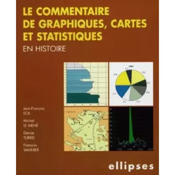 Le commentaire de graphiques, cartes et statistiques en Histoire - Turrel Denise, Jean-François Eck, Le Mené Michel, François Vannier