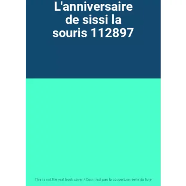 L'anniversaire de sissi la souris 112897