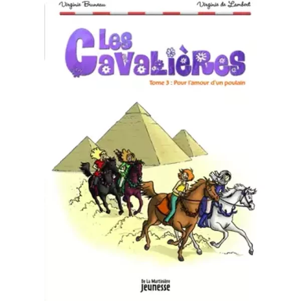 Pour L'amour D'un Poulain . Les CavalièRes, Tome 3 (3) - Virginie Bruneau, Virginie De Lambert-image