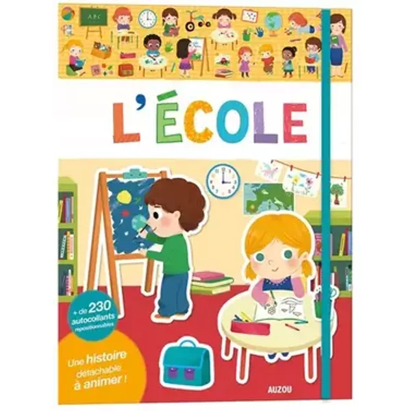 Mes tout premiers autocollants - l'ecole (nouvelle edition) - Yi-Hsuan Wu