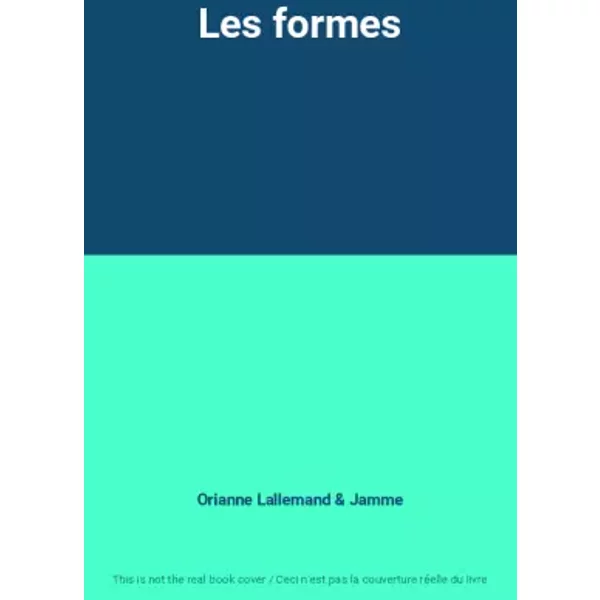 Les Formes - Orianne Lallemand Et Jamme-image