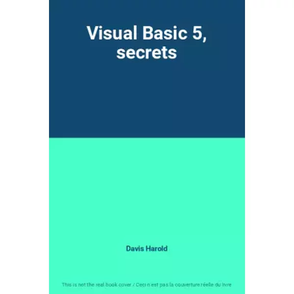 Visual Basic 5, secrets - Davis Harold