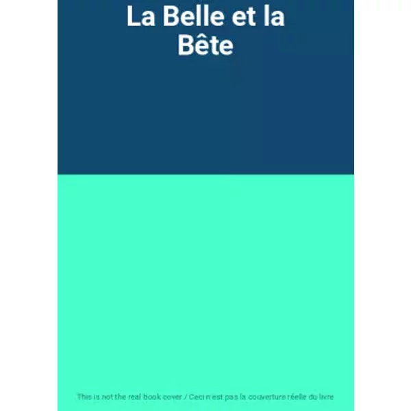 La Belle Et La BêTe-image