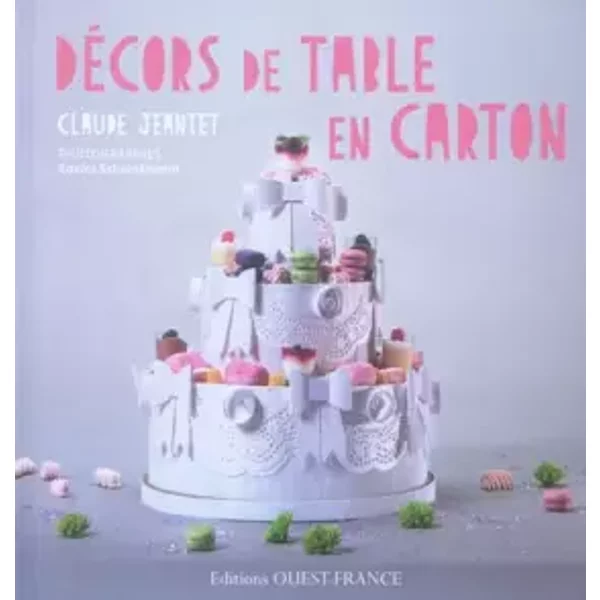Décors de table en carton - Claude Jeantet, Xavier Scheinkmann