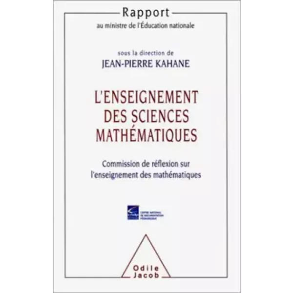 L'enseignement Des Sciences MathéMatiques - Jean-Pierre Kahane Et Jean-Pierre Kahane-image