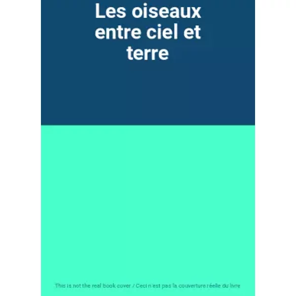 Les Oiseaux Entre Ciel Et Terre-image