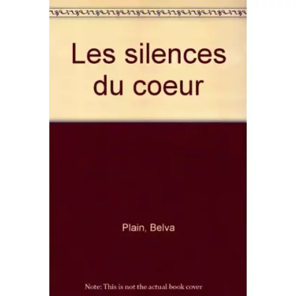 Les Silences Du Coeur - Belva Plain-image