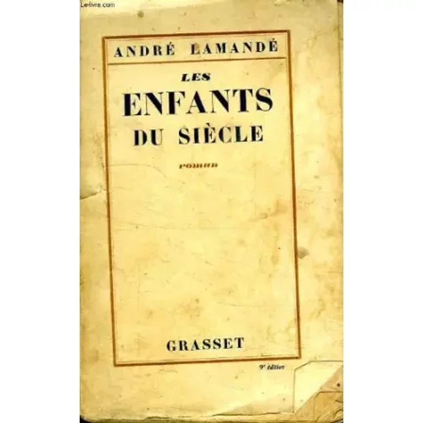 Les Enfants Du SièCle - FrançOis-Olivier Rousseau-image