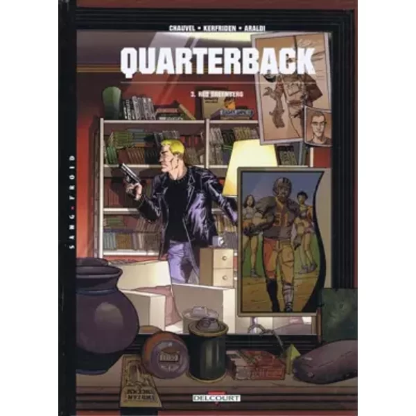 Quarterback, Tome 3 : Red Greenberg - David Chauvel, Malo Kerfriden, Malo Kerfriden-image