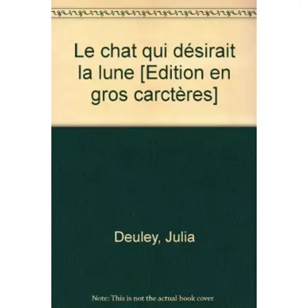 Le Chat Qui DéSirait La Lune - Julia Deuley-image