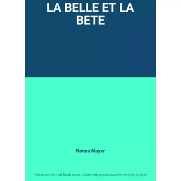 La Belle Et La Bete - Nonna Mayer-image