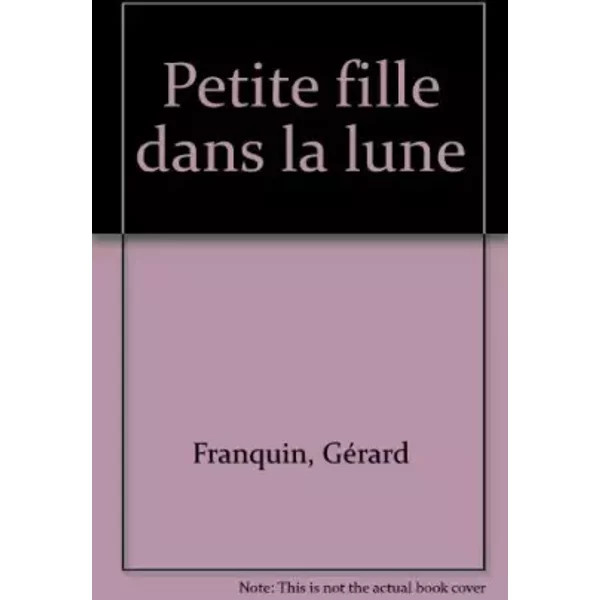 La Petite Fille Dans La Lune - GéRard Franquin-image