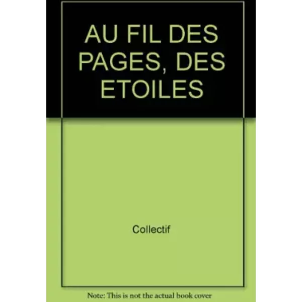 Au Fil Des Pages, Des Etoiles - Collectif-image