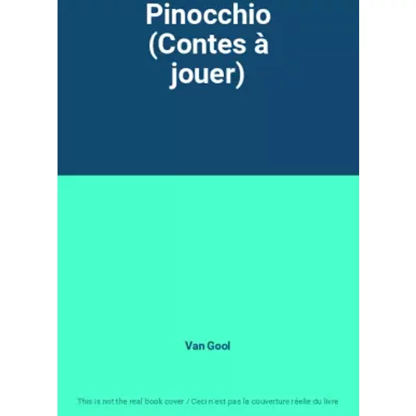 Pinocchio (Contes à Jouer) - Van Gool-image