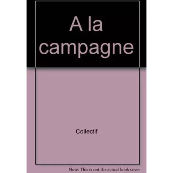 A La Campagne - Collectif-image