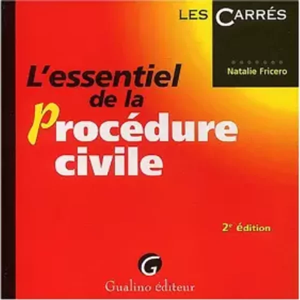 L'essentiel De La ProcéDure Civile - Natalie Fricero-image