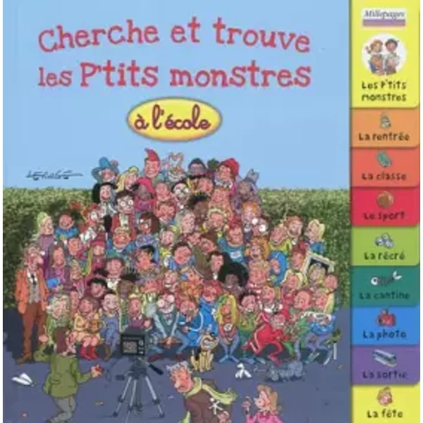 Les p'tits monstres à l'école - Jacques Lerouge