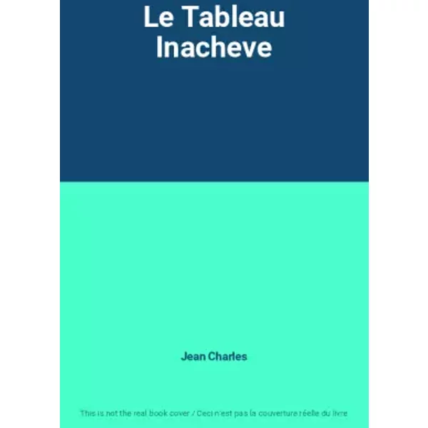 Le Tableau Inacheve - Jean Charles-image