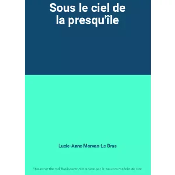 Sous Le Ciel De La Presqu'îLe - Lucie-Anne Morvan-Le Bras-image