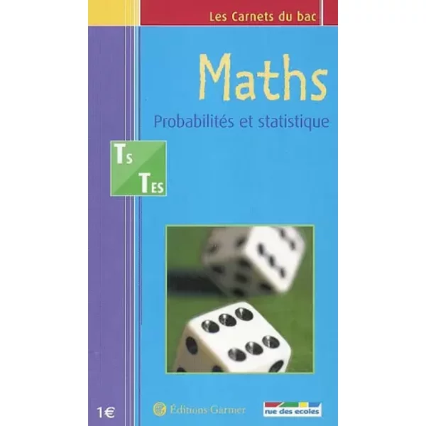 Les Carnets Du Bac : Maths, ProbabilitéS Et Statistique, Terminale S Et Es - Hervé Fant-image
