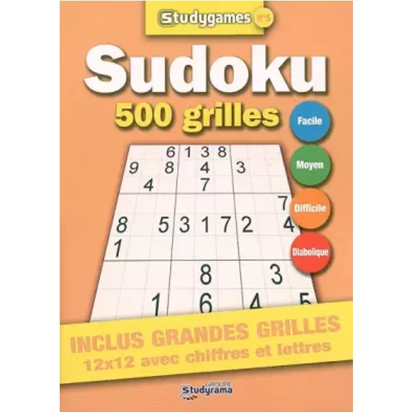 Sudoku 500 grilles n°5 - Collectif