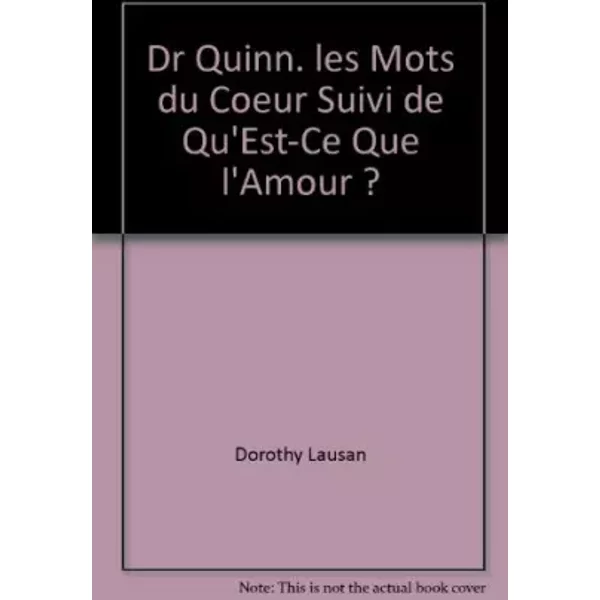 Docteur Quinn "Les mots du coeur" - Dorothy Laudan