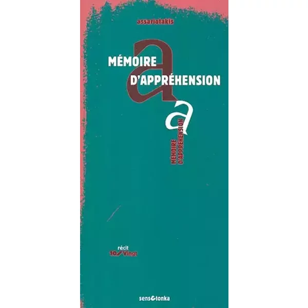 Mémoire d'appréhension - Assariotakis